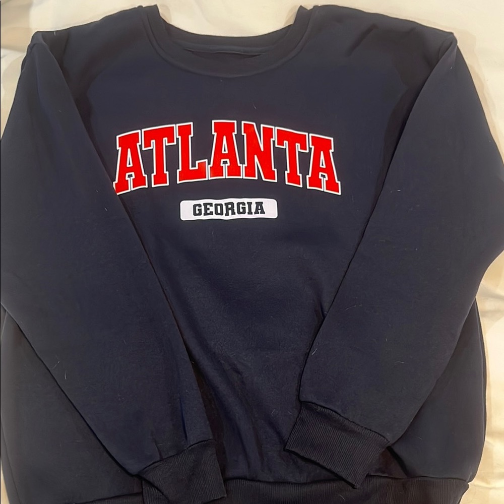 Atlanta Georgia Navy Sweatshirt